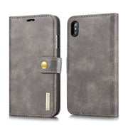 Detachable Ming Grey Wallet Iphone 10/X/XS - icolorcase.com