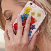 Real Flowers Rainbow Iphone 7/8 Plus