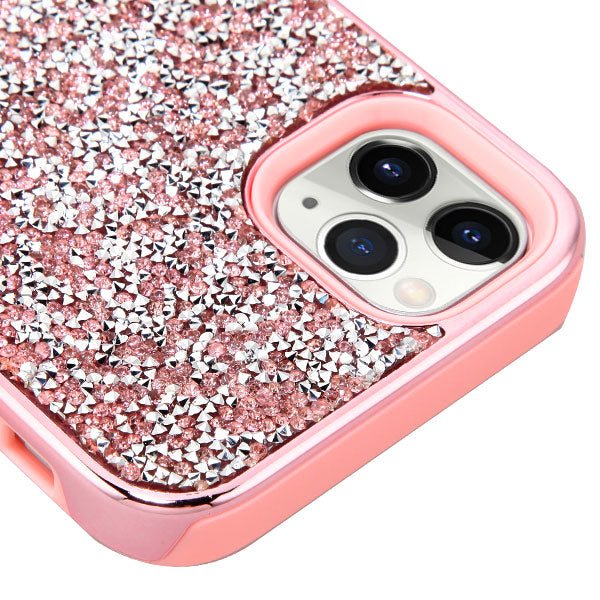 Hybrid Bling Pink IPhone 11 Pro Max - icolorcase.com
