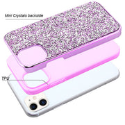 Hybrid Bling Purple Case Iphone 11 - icolorcase.com