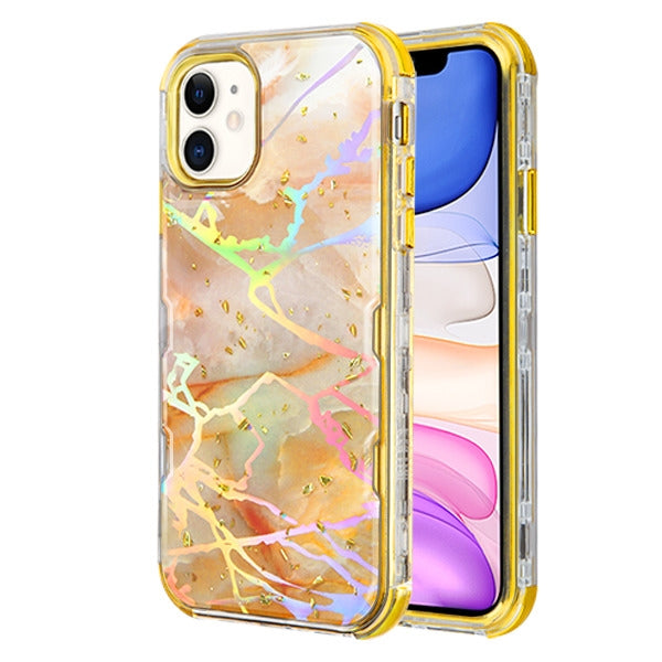 Hybrid Marble Gold Case Iphone 11 - icolorcase.com