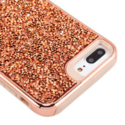 Hybrid Bling Case Rose Gold Iphone SE 2020 - icolorcase.com