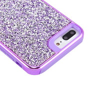 Hybrid Bling Case Purple Iphone 6/7/8 Plus - icolorcase.com
