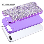 Hybrid Bling Case Purple Iphone 6/7/8 Plus - icolorcase.com
