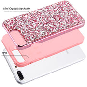 Hybrid Bling Case Pink Iphone 6/7/8 Plus - icolorcase.com