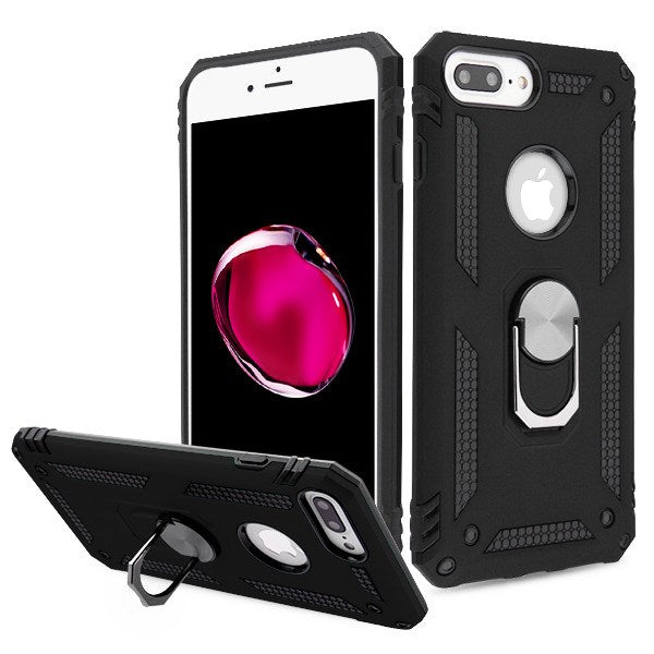 Hybrid Ring Black Case Iphone 6/7/8 Plus - icolorcase.com