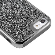 Hybrid Bling Case Grey Iphone SE 2020 - icolorcase.com