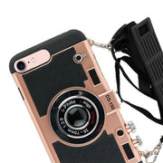Camera Case Rose Gold Iphone 6/7/8 SE 2020
