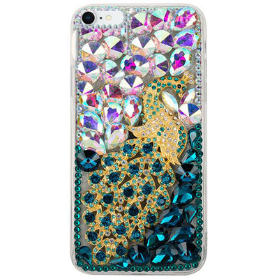 Handmade Peacock Bling Case Iphone 7/8 SE 2020