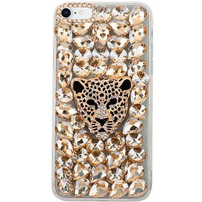 Handmade Cheetah Bling Gold Case Iphone 7/8 SE 2020