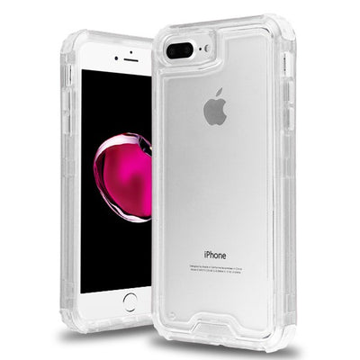 Hybrid Clear Case Iphone 6/7/8 Plus - icolorcase.com