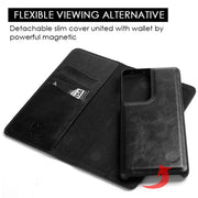 Detachable Wallet Black Samsung S21 Ultra