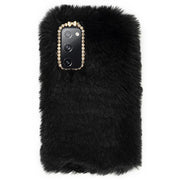 Fur Case Black Samsung S20 FE
