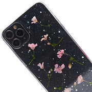 Real Flowers Pink Leaves Case Iphone 11 Pro Max