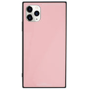 Square Hard Box Pink Case Iphone 12 Pro