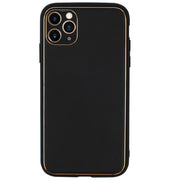 Leather Black Gold Case Iphone 11 Pro