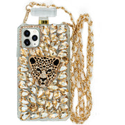 Handmade Cheetah Gold Bling Bottle Iphone 11 Pro Max