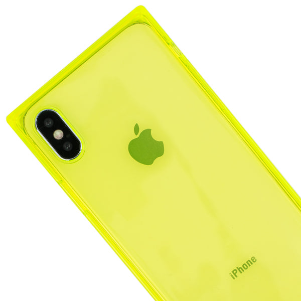 Square Box Neon Skin Iphone 10