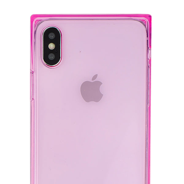 Square Box Pink Skin Iphone 10