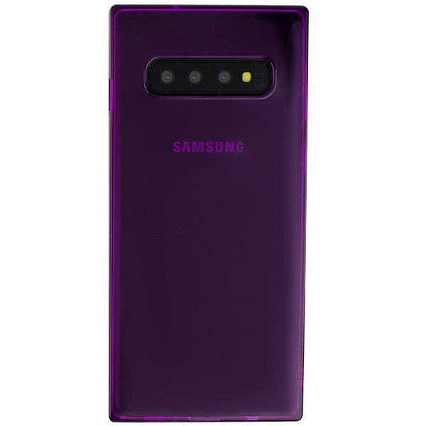 Square Box Purple Samsung S10