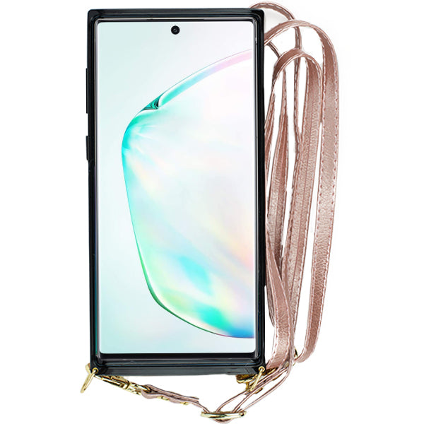 Crossbody Pouch Rose Gold Case Samsung Note 10 Plus