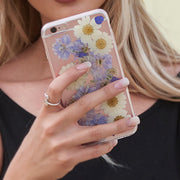 Real Flowers Purple Case IPhone 14 Plus