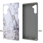 Marble White Grey Case Samsung Note 10 - icolorcase.com