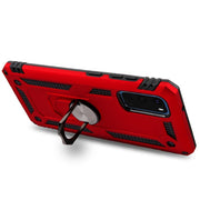 Hybrid Ring Case Red Samsung S20 - icolorcase.com