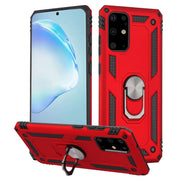 Hybrid Ring Case Red Samsung S20 Plus - icolorcase.com