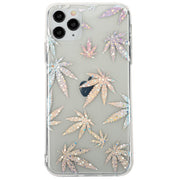 Weed Leaf Silver Case IPhone 12/12 Pro
