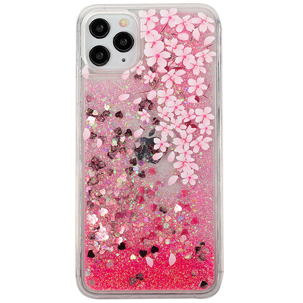 Orchid Flowers Liquid Case Iphone 11 Pro