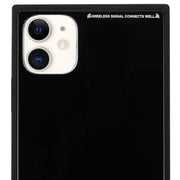 Square Hard Box Black Case Iphone 11