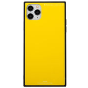 Square Hard Box Yellow Case IPhone 12/12 Pro