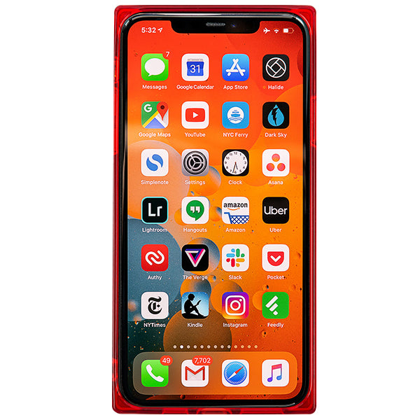 Square Box Red Skin IPhone 12 Pro Max