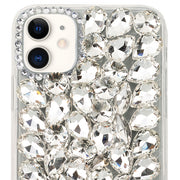Handmade Bling Silver Case Iphone 12 Mini
