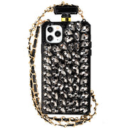 Handmade Bling Black Bottle Case IPhone 12 Pro Max