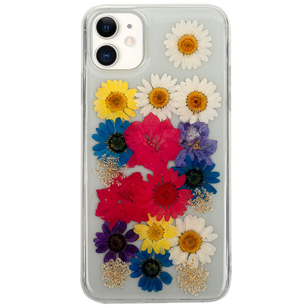 Real Flowers Rainbow Iphone 11