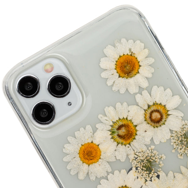 Real Flowers White Case Iphone 11 Pro
