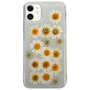 Real Flowers White Case Iphone 12 Mini
