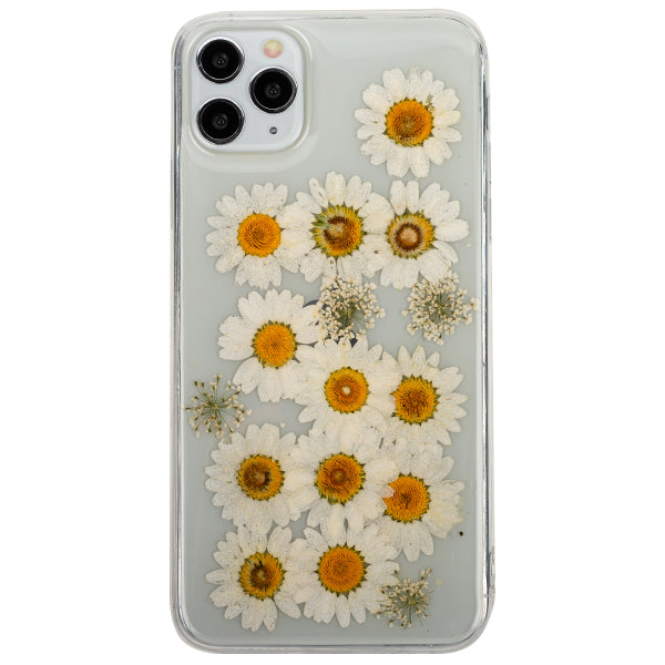 Real Flowers White Case Iphone 11 Pro