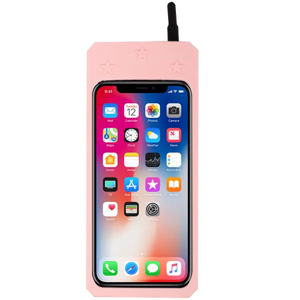 Brick 90s Cell Phone Skin Pink Iphone 12 Mini