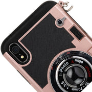 Camera Rose Gold Case Iphone XR