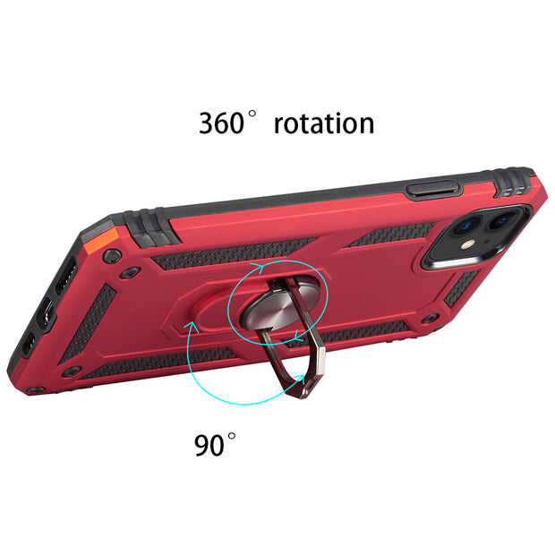 Hybrid Ring Red Case Iphone 11 - icolorcase.com