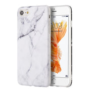 Marble Soft Skin White Iphone 7/8 - icolorcase.com