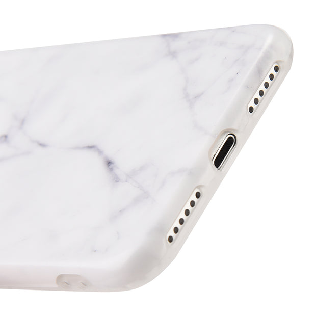 Marble Soft Skin White Iphone SE 2020 - icolorcase.com