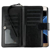 Detachable Black Wallet Samsung S7