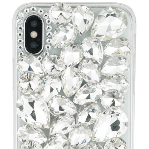 Handmade Silver Bling Case Iphone 10/X/XS - icolorcase.com