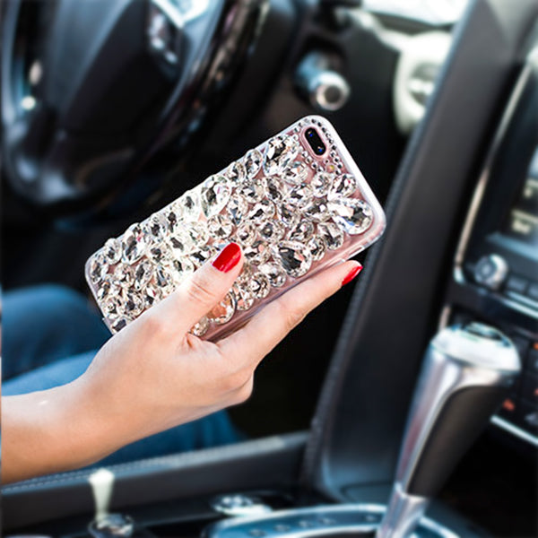 Handmade Bling Silver Case Iphone 11