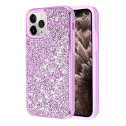 Hybrid Bling Purple IPhone 11 Pro Max - icolorcase.com