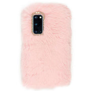 Fur Case Light Pink Samsung S20